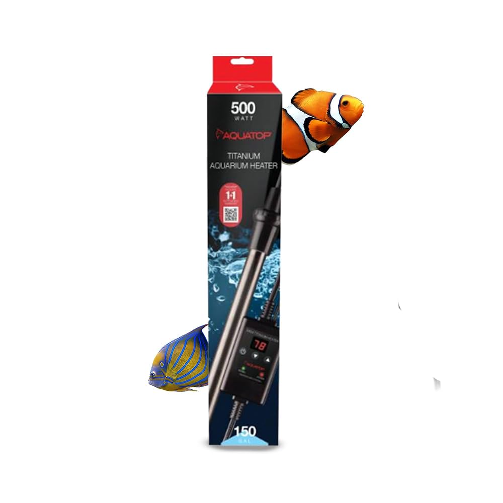 Amazon.com: Aquatop 500W Titanium Heater with Controller